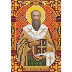 Набор для вышивания бисером НОВА СЛОБОДА "Св. Василий Великий"
